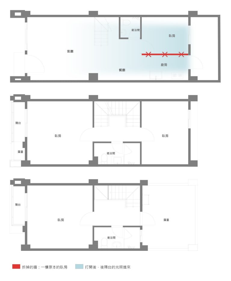 湖口案原建築平面示意